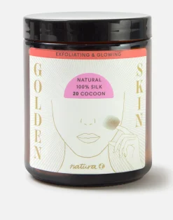 Natura Selection Bote 20 Capullos Gusano Seda Exfoliantes