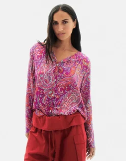 Natura Selection Camisa Paisley
