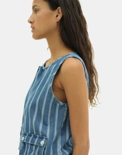 Natura Selection Chaleco Denim Neve