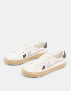 Natura Selection Deportiva Blanca Franjas