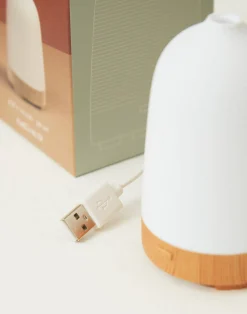 Natura Selection Difusor Aroma Base Color Madera Usb