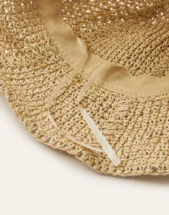Natura Selection Gorro Bucket Liso Beige