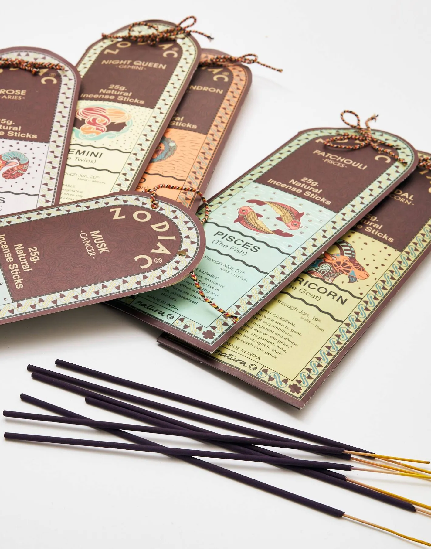 Natura Selection Incienso Zodiaco 25gr