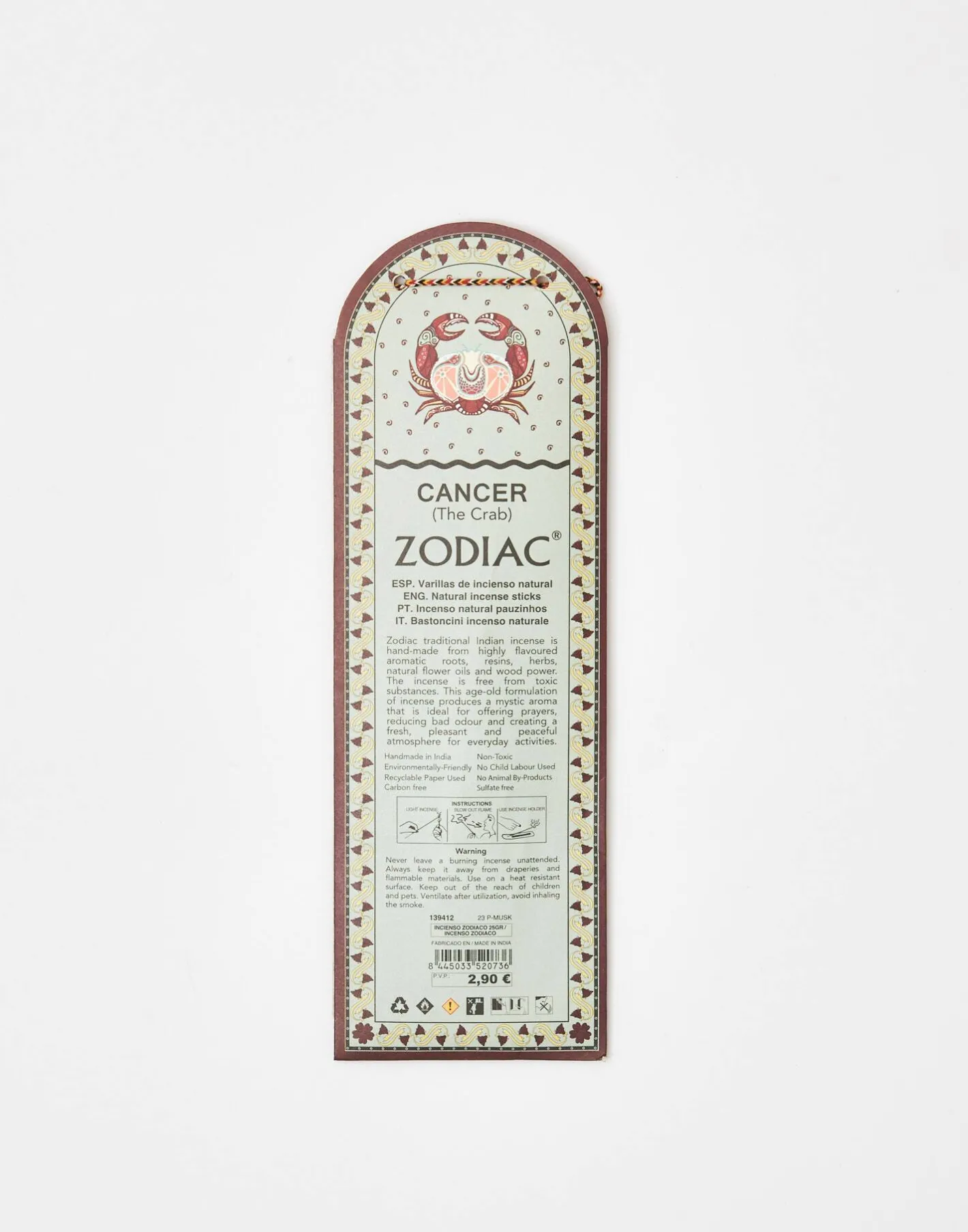 Natura Selection Incienso Zodiaco 25gr