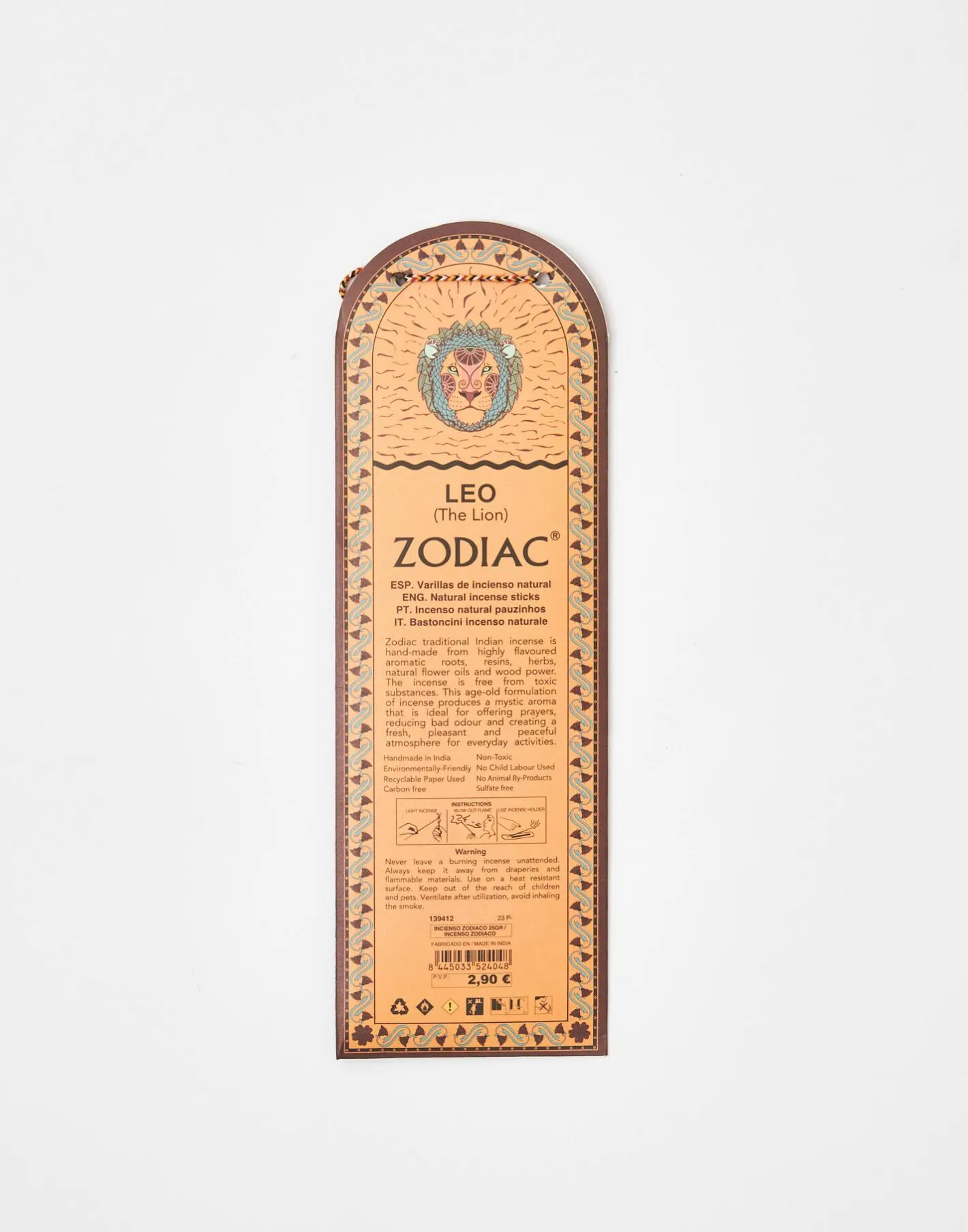 Natura Selection Incienso Zodiaco 25gr