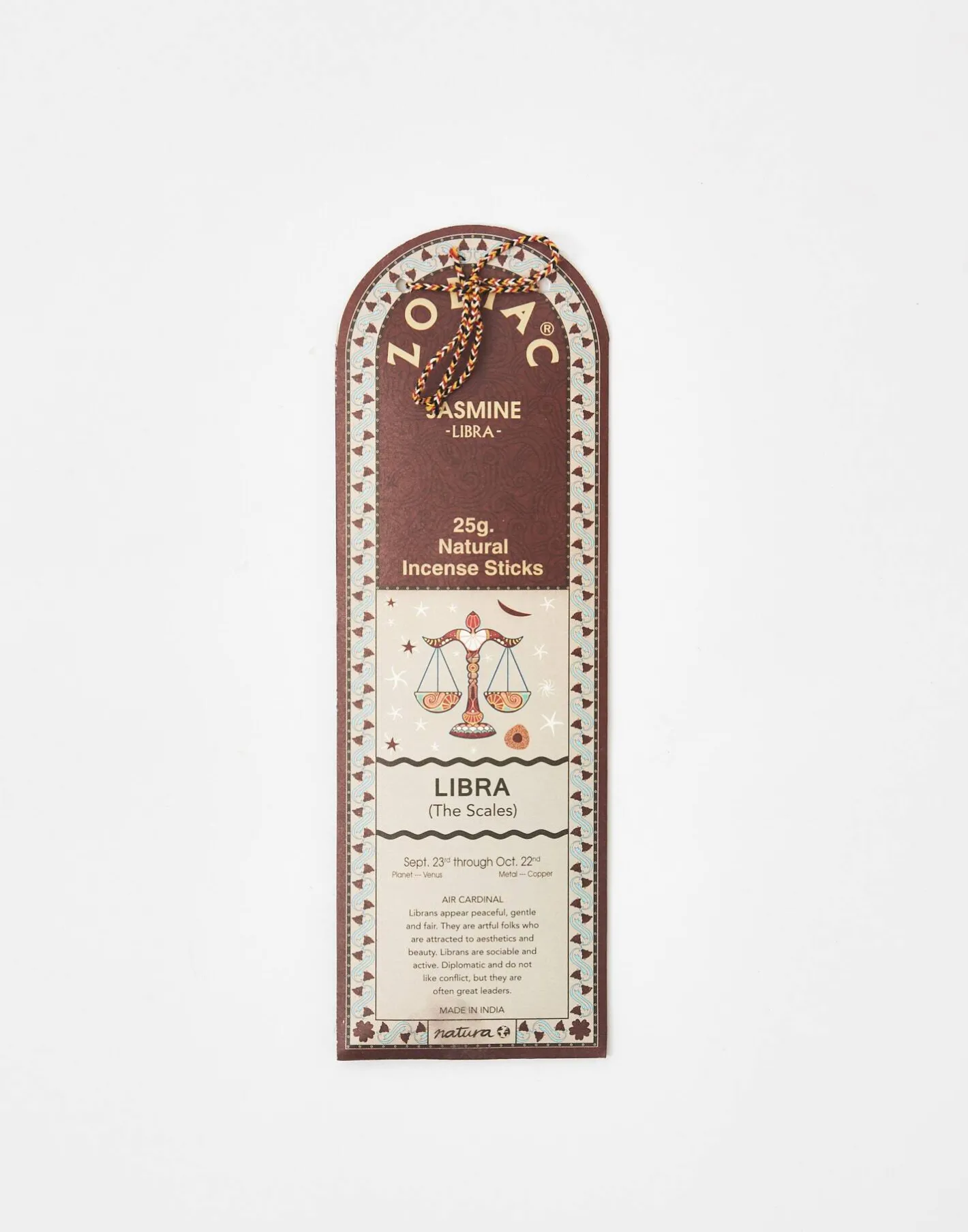 Natura Selection Incienso Zodiaco 25gr
