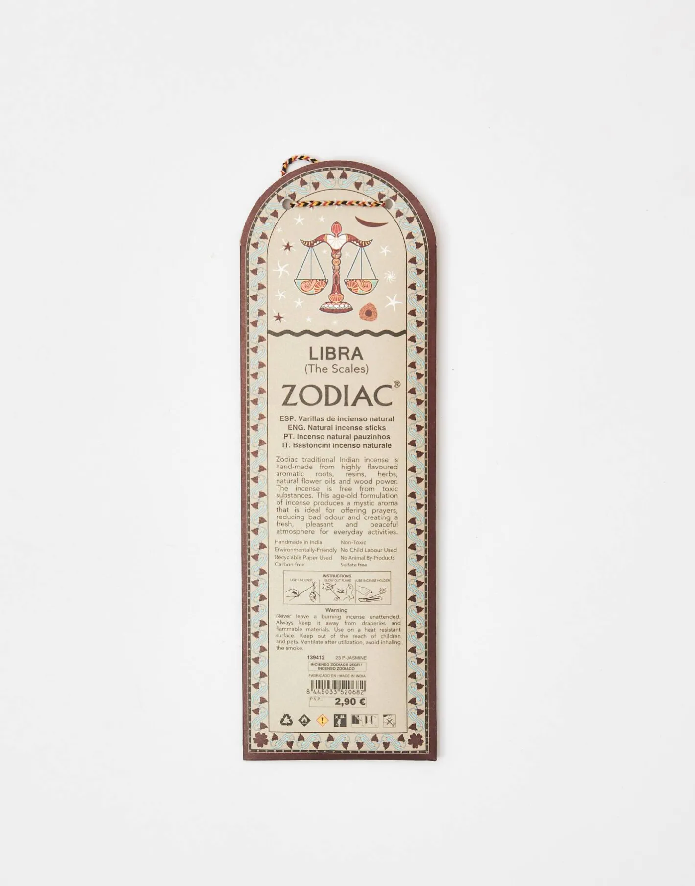 Natura Selection Incienso Zodiaco 25gr