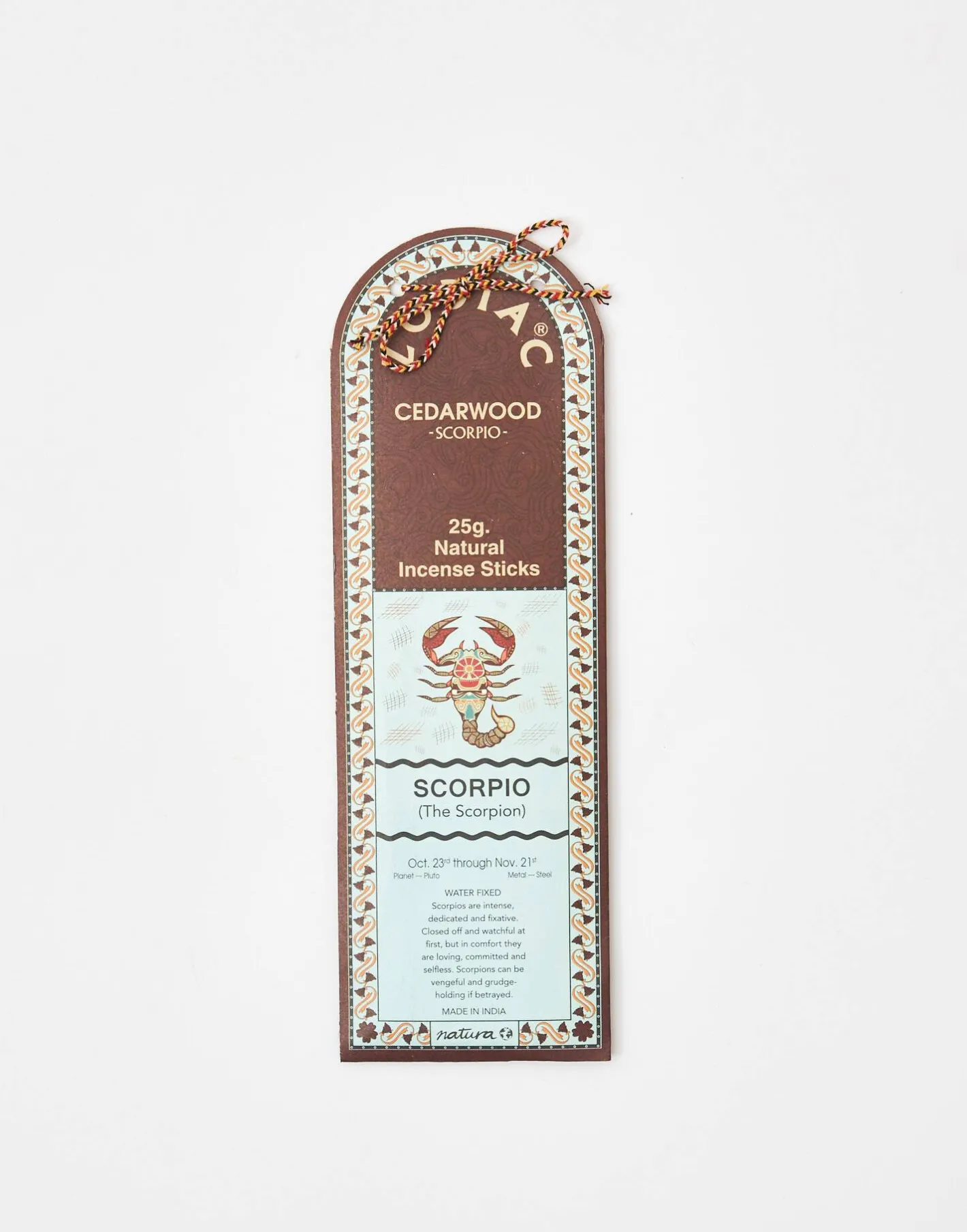 Natura Selection Incienso Zodiaco 25gr