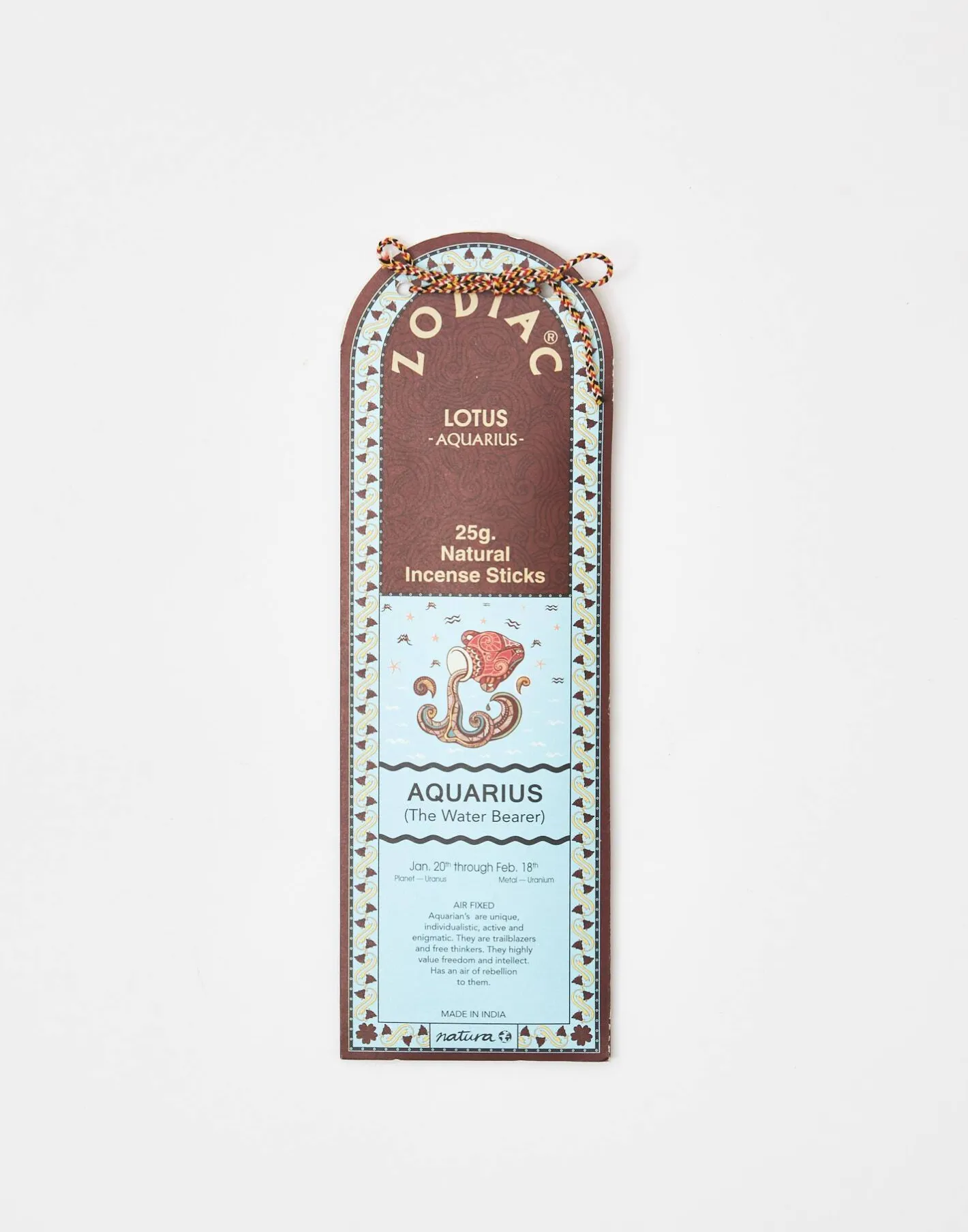 Natura Selection Incienso Zodiaco 25gr