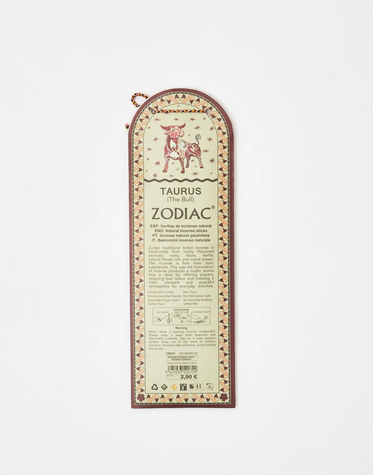 Natura Selection Incienso Zodiaco 25gr