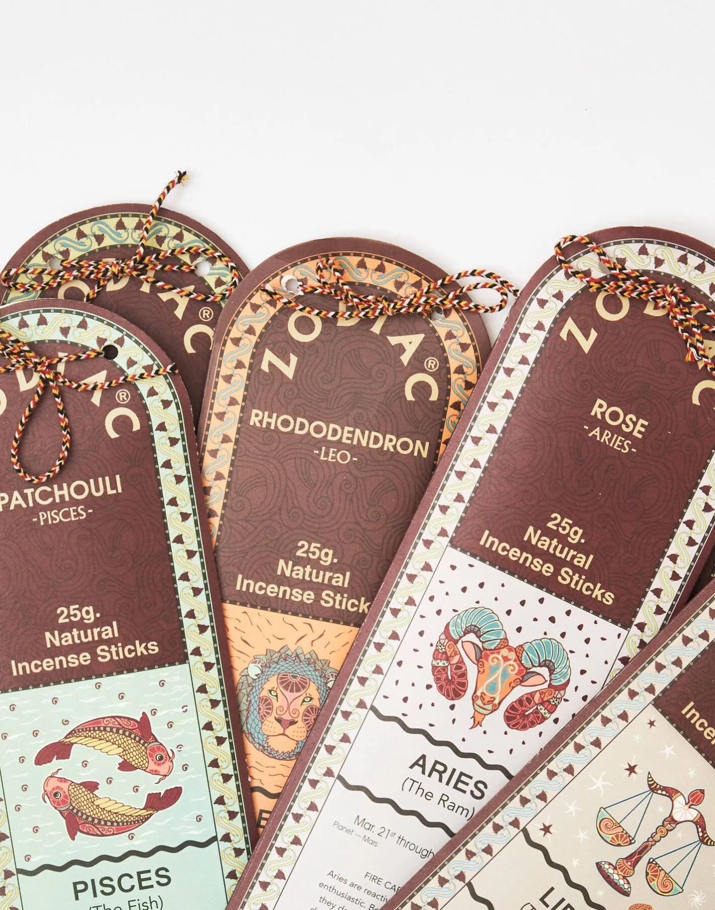 Natura Selection Incienso Zodiaco 25gr