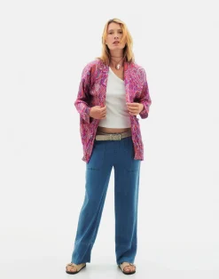 Natura Selection Kimono Paisley