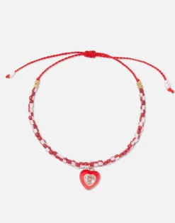 Natura Selection Pulsera Charm Corazón Diamante
