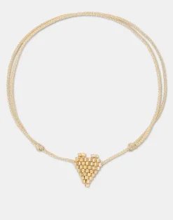 Natura Selection Pulsera Corazón Metalizado