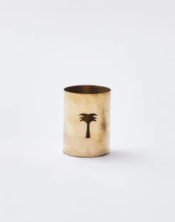 Natura Selection Quemador Latón Palmera