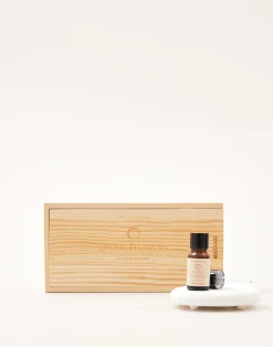 Natura Selection Set Aceite Esencial Y Piedra Cerámica Zen Collection